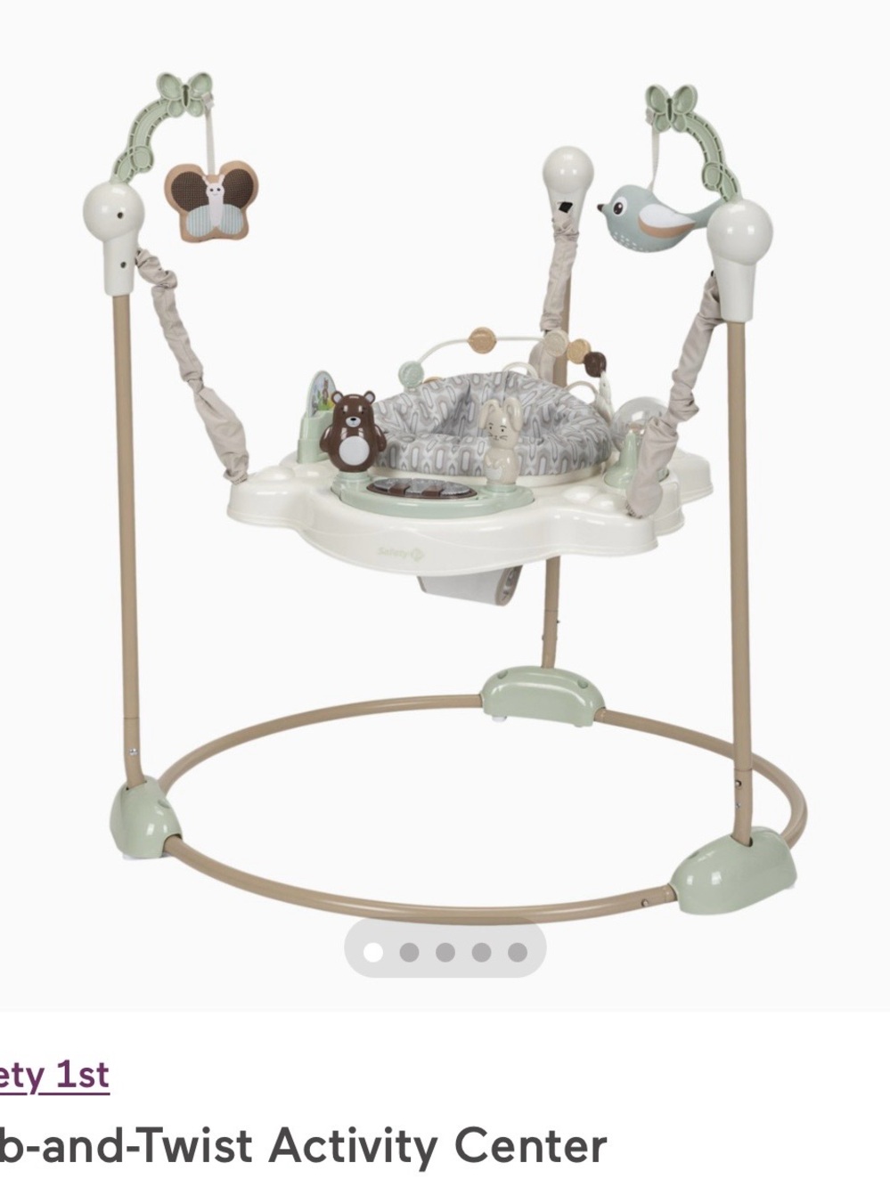 Safety 1st Baby Activity Center in Sage and Beige